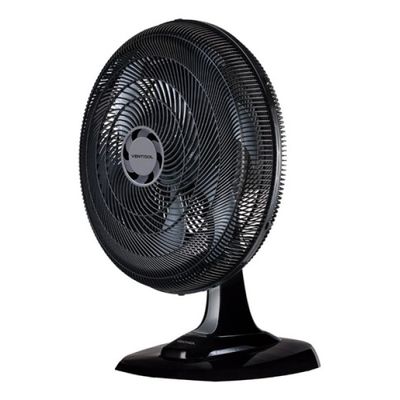 Ventilador De Mesa Ventisol Turbo 50cm 6 Pás Oscilante 200v Preto