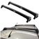 Automotive Rack Teto Aluminio GM Corsa Frente Montana PRETO