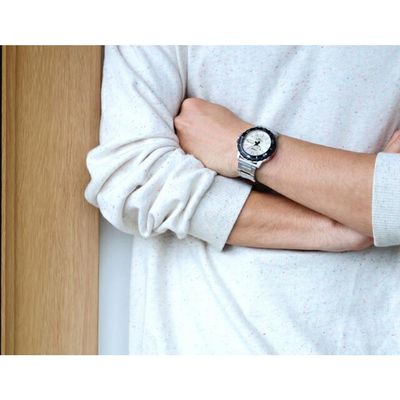 Relógio Casio Masculino Ref: Mtd-125d-7avdf Esportivo Prateado