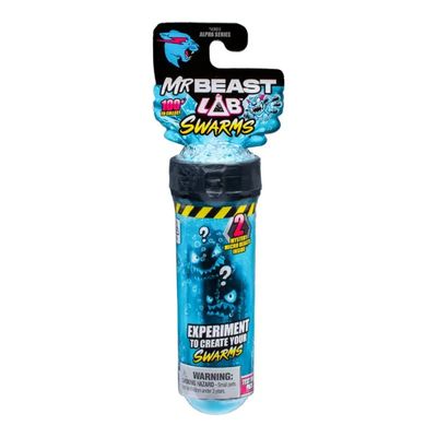 Brinquedo Tubo De Ensaio Com 2 Mini Bonecos Swarms Mrbeast Lab - Candide 4736