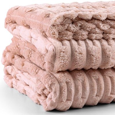 Cobertor Polar Ultrasoft Queen 01 Peça 100% Poliéster - Blush
