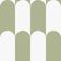 Papel de Parede Botany House Yin Yang Verde 15555