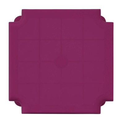 Kit 4 Mesas Plásticas de Atividades Infantil Rosa Tramontina Adoleta 49x42cm Brinquedoteca Escola