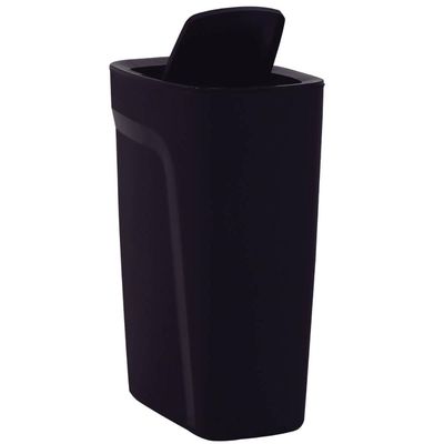 Lixeira com Tampa Basculante 10,5L Tramontina Cesto de Lixo para Banheiro Cozinha Compact
