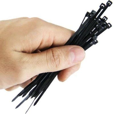 Abraçadeira De Nylon 4,5x280mm - 100 Unidades Preto