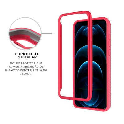 Capa Stronger Rosa para iPhone 12 Pro Max - Gshield