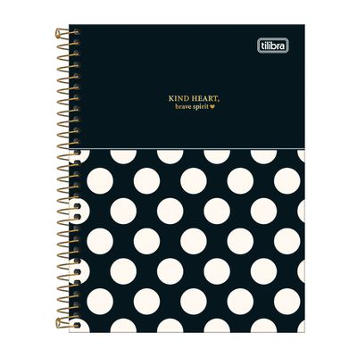 Caderno Colegial Tilibra Espiral Capa Dura West Village 10 Matérias Capas Diversas - Item Sortido