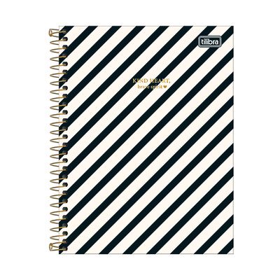 Caderno Colegial Tilibra Espiral Capa Dura West Village 10 Matérias Capas Diversas - Item Sortido