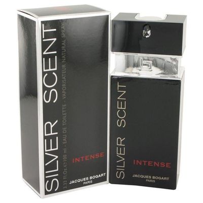 Perfume/col. Masc Silver Scent Intense Jacques Bogart 100 Ml