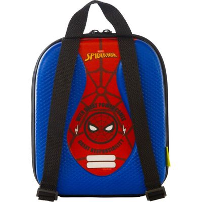 Mochila Infantil Homem Aranha Tamanho P - Azul