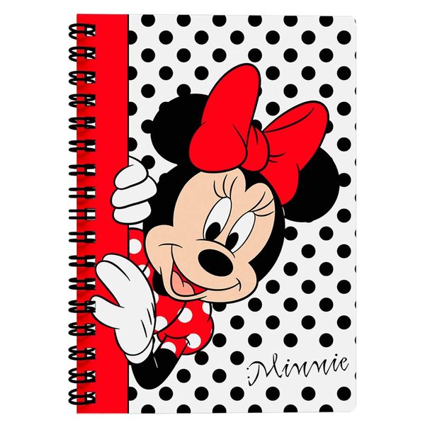 Caderno Universitário 10M Feminino Minnie 707190288 - Culturama