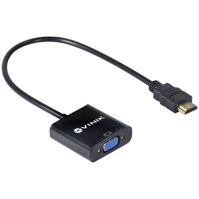 Cabo Adaptador Hdmi Macho Para Vga Fêmea 25cm