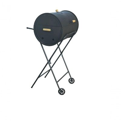 Churrasqueira A Bafo Tambor Pequeno 50 Lts Preto 50l