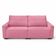 Sofá 2 Metros Contemporâneo Sala Estar Luxo Moderno Suede Rose