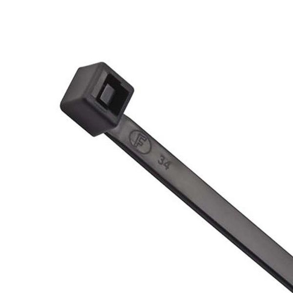 Abraçadeira Cinta 4,8 X 400mm Preta Uv - Kit Com 40 Unidades - Resistente Ao Sol - Nylon 6.6