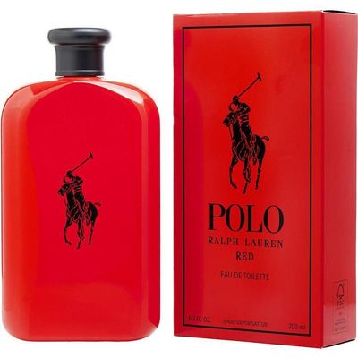 Perfume Masculino Polo Red Ralph Lauren Eau De Toilette Spray 200 Ml