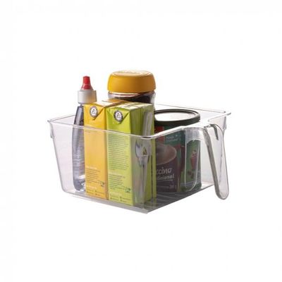 Caixa Organizadora Multiuso Quadrado c/ Alça 17x22x10 cm