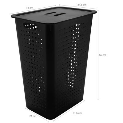 Cesto para Roupas Lavanderia Organizador 47L