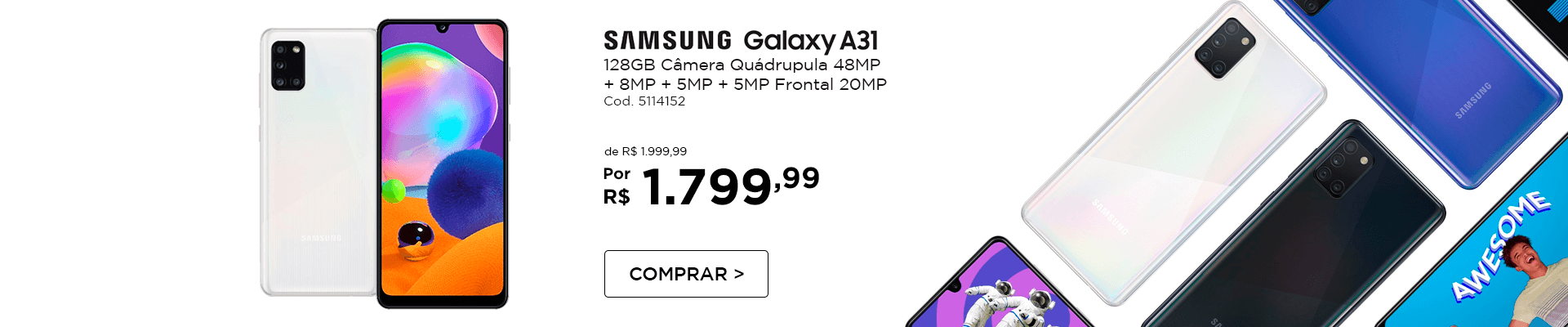 Telefonia | Samsung A31