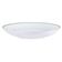 Aparelho de Jantar em Porcelana e Faqueiro Dourado Aço Inox 24 Peças Elegante Luxo