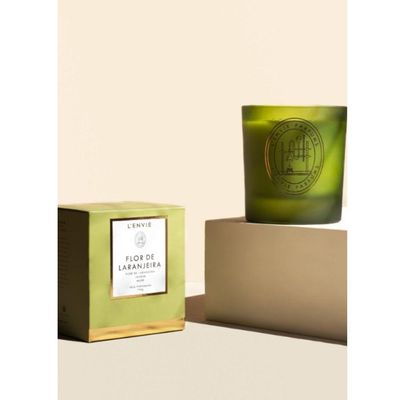Vela Perfumada Flor De Laranjeira 210g Arabesc Lenvie