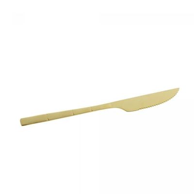 Faqueiro 16 Peças Aço Inox Bambu Elegant Champanhe Lyor