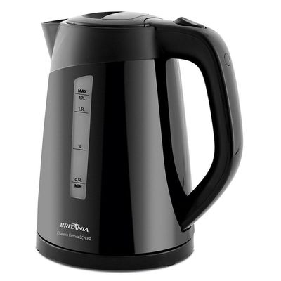 Chaleira Elétrica Britânia BCH06P Com 1,7 Litros E Desligamento Automático Preto Bivolt