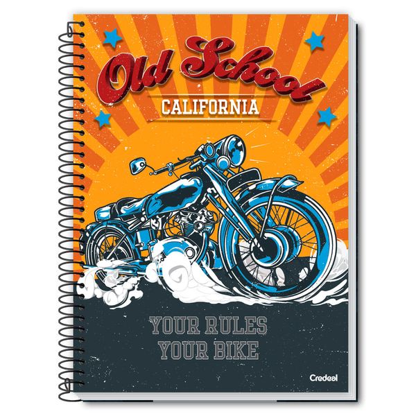 Caderno Universitário Golden Years 10M 160F Credeal Caderno Universitário Golden Years 10M 160F Credeal