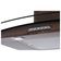 Coifa De Parede 75cm Vidro Curvo Slim Nardelli 220V
