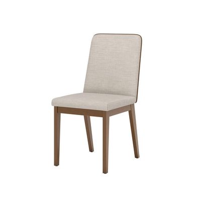 Conjunto 2 Cadeiras Pietra P/ Mesa De Jantar Detalhes Corano Nature Com Courano E Linho