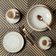Conjunto De Pratos De Sobremesa 06 Peças Bio Raio Porto Brasil
