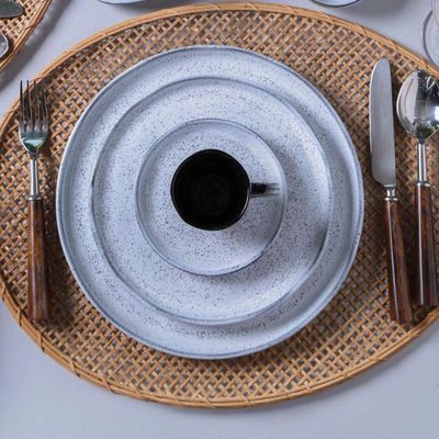 Conjunto De Pratos De Sobremesa 06 Peças Bio Echo Porto Brasil