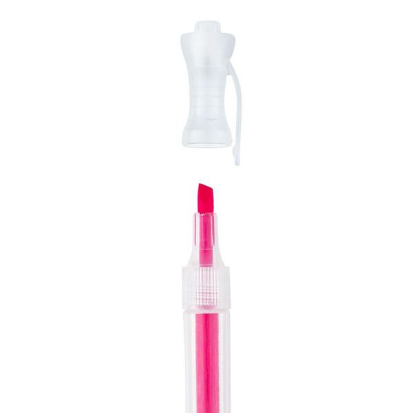 Marca Texto Fluorescente Transparente Brw Rosa