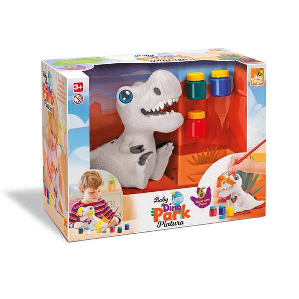 Dinossauro Bee Toys Baby Pintura Dinossauro Bee Toys Baby Pintura