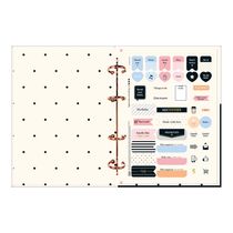Caderno Argolado Cartonado Colegial Tilibra West Village 160 Folhas
