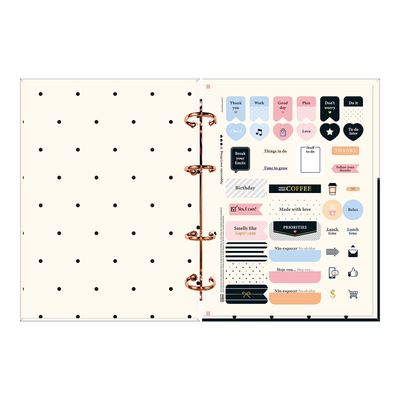 Caderno Argolado Cartonado Colegial Tilibra West Village 160 Folhas