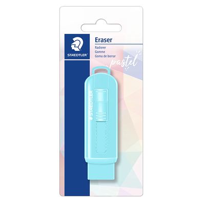 Borracha Escolar Staedtler com Capa Plástica Pastel - Item Sortido