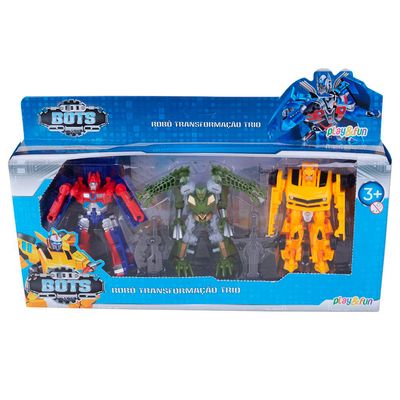 Cjto Robo Transf Super Trio CV233235 PF