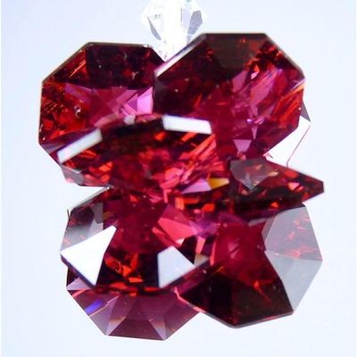 Cristal Retrovisor De Carro - Cor Vermelho