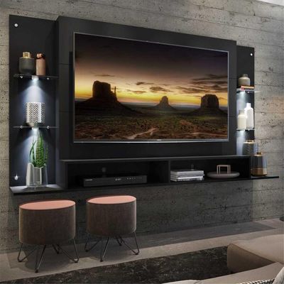 Painel Com 4 Leds Para Tv Até 60´´ Vegas Fg3396 Preto