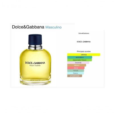 Dolce & Gabbana Eau De Toilette 125ml - Perfume Masculino