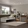 Conjunto Quarto Cama Solteiro Com Colchão/escrivaninha Multimóveis Mp4226 Branco/rustic Branco/rustic