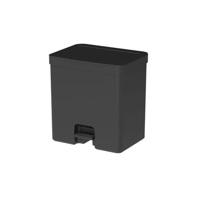 Lixeira Com Pedal Trium 20 L Preto Ou