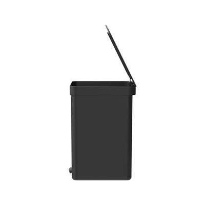 Lixeira Com Pedal Trium 20 L Preto Ou