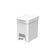 Lixeira Com Pedal Trium 6 L Branco Ou