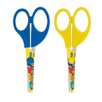 Tesoura Escolar Minions Lâmina Decorada 13cm Tris Amarelo
