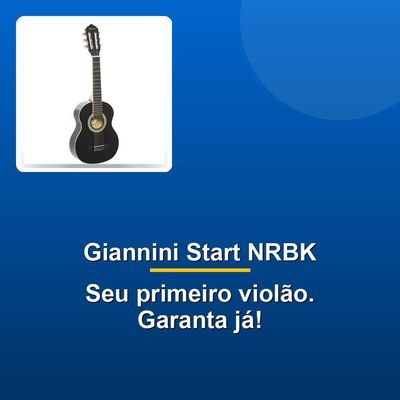 Violão Giannini Start Nrbk Infantil 30 Polegadas Preto