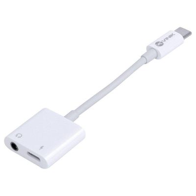 Adaptador Fone Celular P2 3.5mm + Usb-c Adpatc7.1