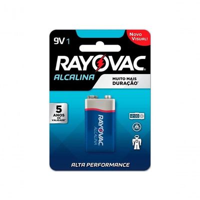 Bateria Alcalina 9v 1
