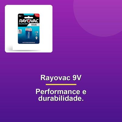 Bateria Alcalina 9v 1